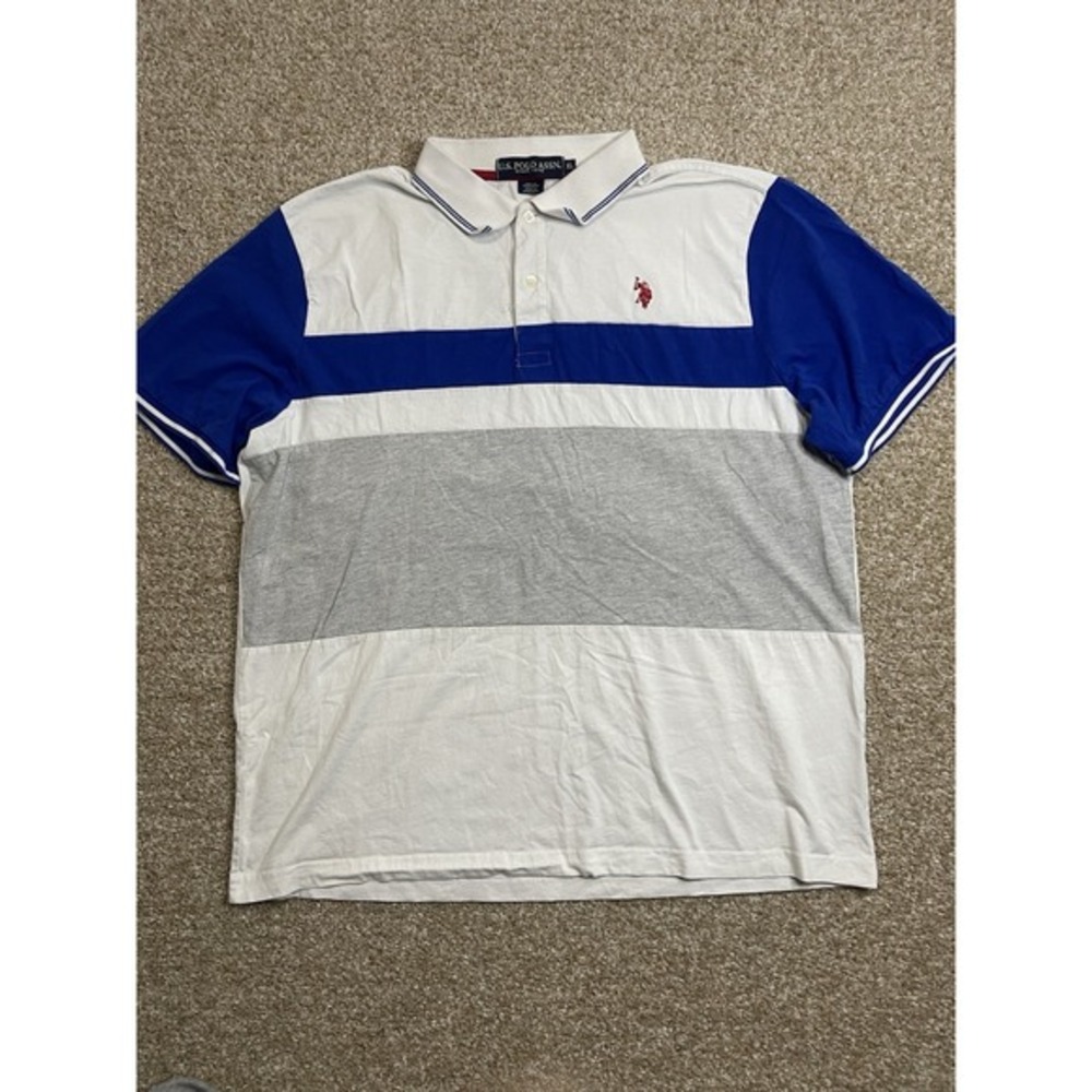 US Polo Assn Polo Shirt Mens XL Short Sleeve